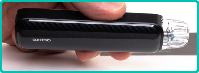 Design du Pixo Max Aspire